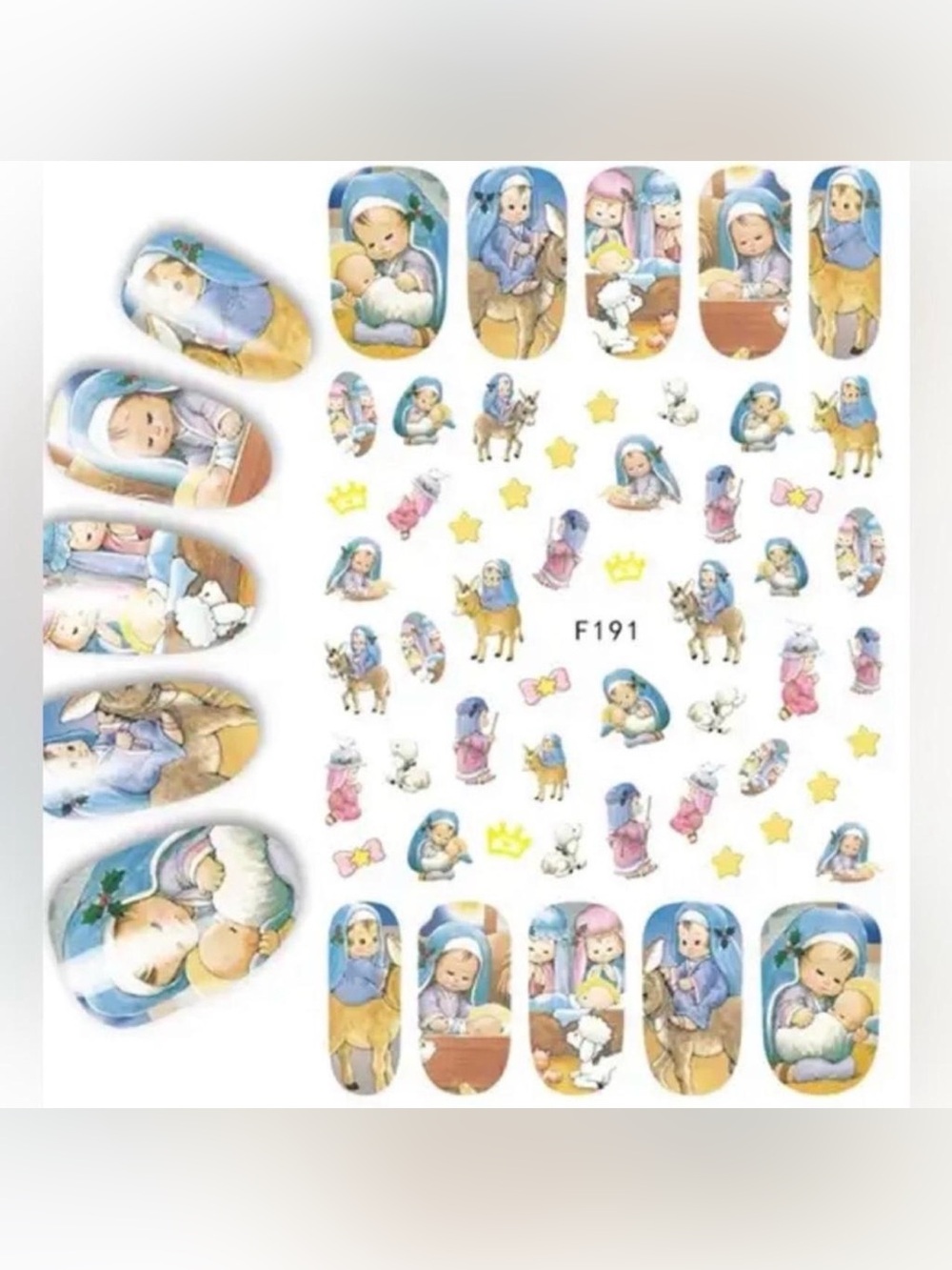$1 NATIVITY STICKERS $1 WITH ANY $10 ORDER OR MORE
